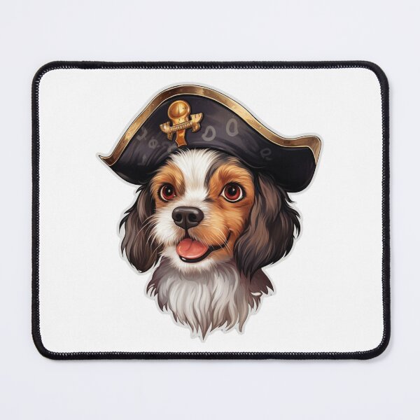 Item preview, Kawaii Pirate Dangerous Rough Caribbean Dog Jack Sparrow Animal designed and sold by SMARTKIT DESIGNAGENCY.