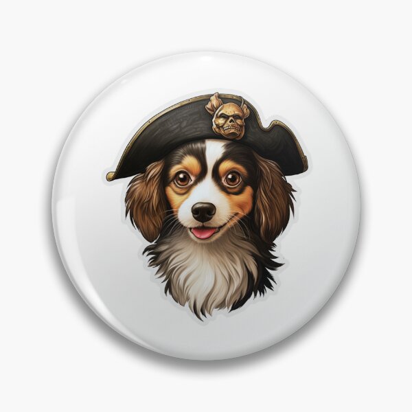 Item preview, Kawaii Pirate Dangerous Rough Caribbean Dog Jack Sparrow Animal designed and sold by SMARTKIT  DESIGNAGENCY.
