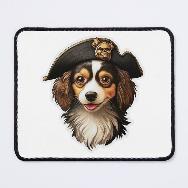 Item preview, Kawaii Pirate Dangerous Rough Caribbean Dog Jack Sparrow Animal designed and sold by SMARTKIT  DESIGNAGENCY.