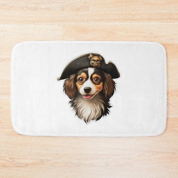 Item preview, Kawaii Pirate Dangerous Rough Caribbean Dog Jack Sparrow Animal designed and sold by SMARTKIT  DESIGNAGENCY.