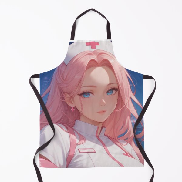Item preview, Anime pink retro nurse designed and sold by AdultAnime.