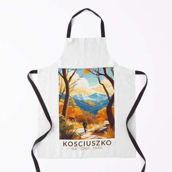 Item preview, Kosciuszko National Park Travel Art Vintage designed and sold by KrisSidDesigns.