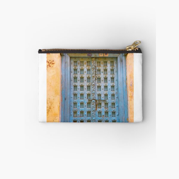 Item preview, Blue Old Wooden Door - StoneTown - Zanzibar Island - Tanzania - Africa designed and sold by exploramum.