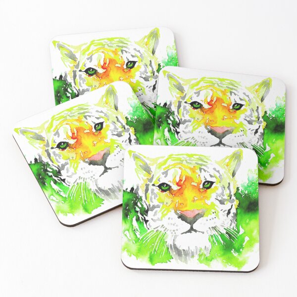 Item preview, watercolour, tiger designed and sold by Serkan ileri.