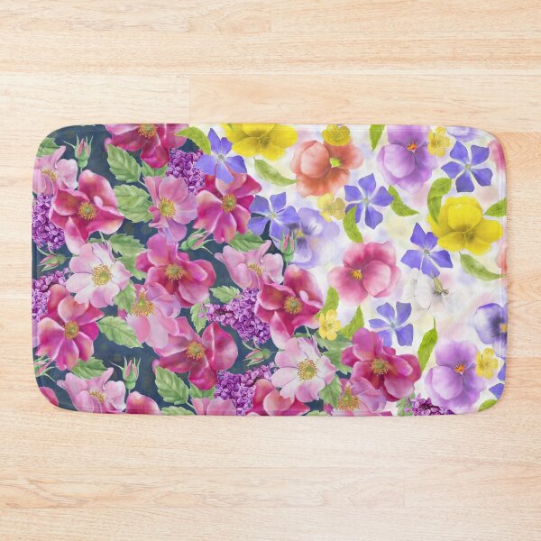 Item preview, Merged of Roses Violets Pattern designed and sold by Tina Veenstra.