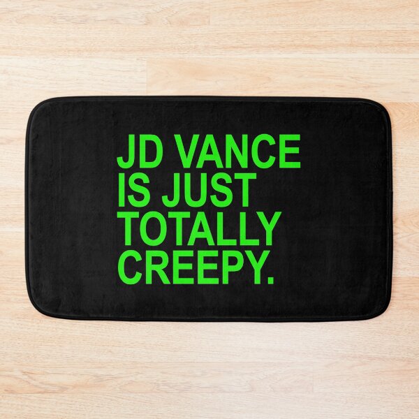 Item preview, JD Vance is just totally creepy - Brat Green  designed and sold by Thelittlelord.