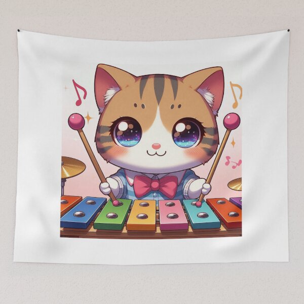 Item preview, Xylophone Cat designed and sold by Orchestral otaku.