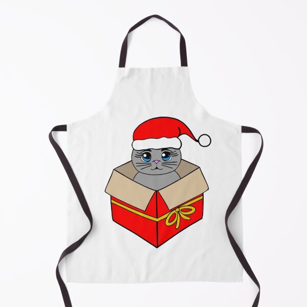 Item preview, Cat Christmas Present designed and sold by Sartoris Art.