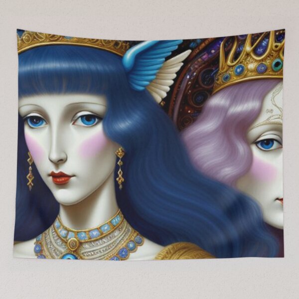 Item preview, Vintage Abstract High Priestess designed and sold by TheDarkWardrobe.
