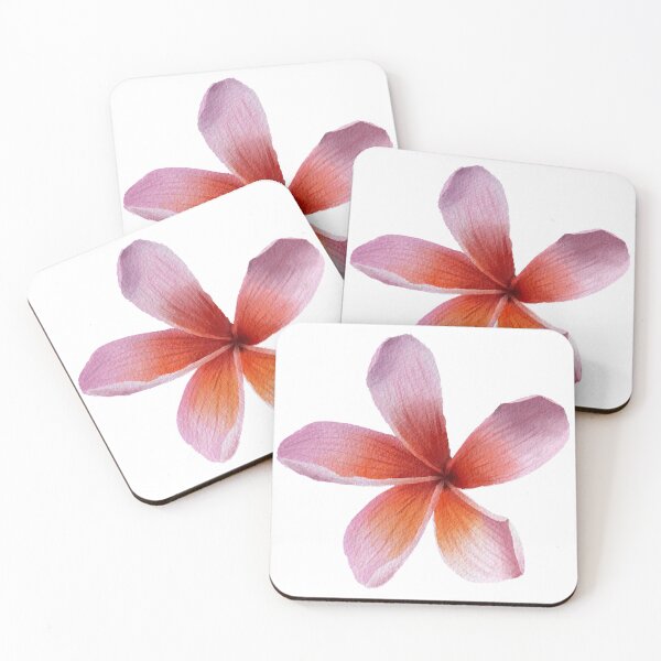 Item preview, Orange and Pink  Flower Watercolor Art designed and sold by AveryZi.