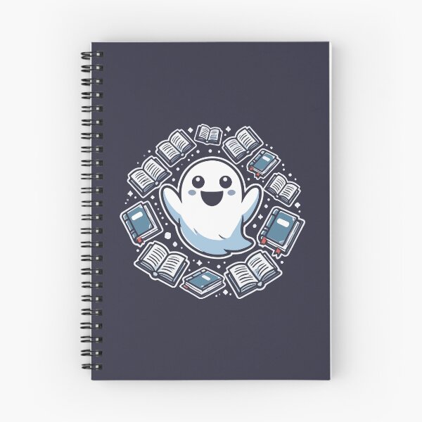 Item preview, Boo-K Lover Halloween Ghost designed and sold by DuxDesigns.