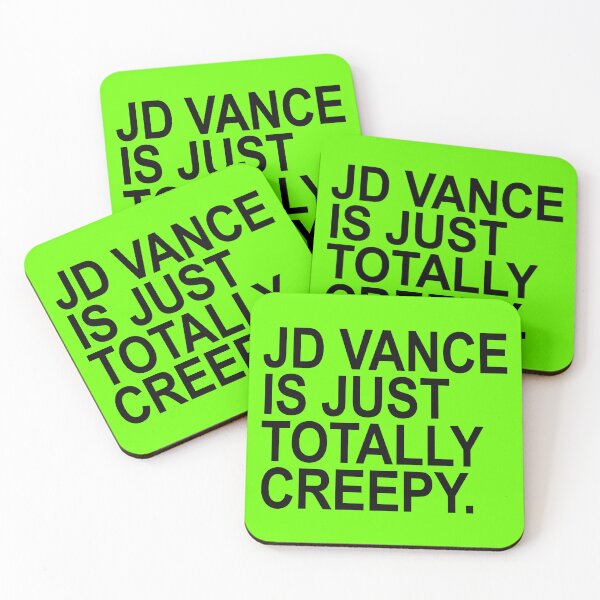 Item preview, JD Vance is just totally creepy - Kamala is brat designed and sold by Thelittlelord.