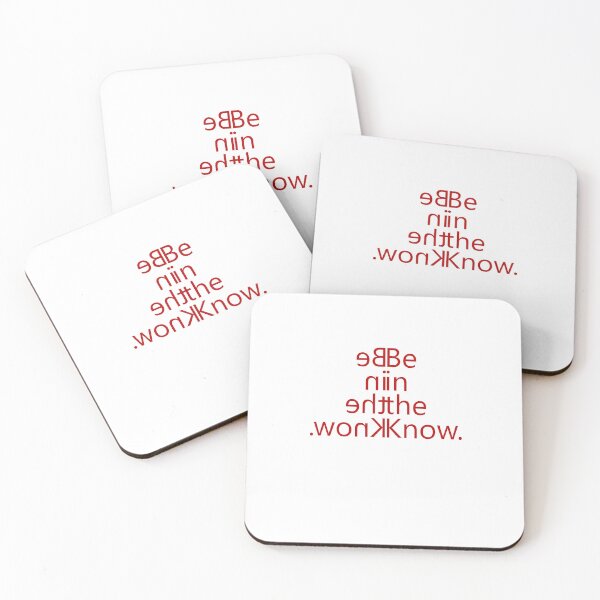 Item preview, Be in the Know in Executive Red designed and sold by Tees for Me.