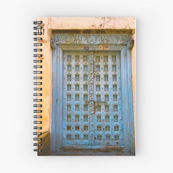 Item preview, Blue Old Wooden Door - StoneTown - Zanzibar Island - Tanzania - Africa designed and sold by exploramum.