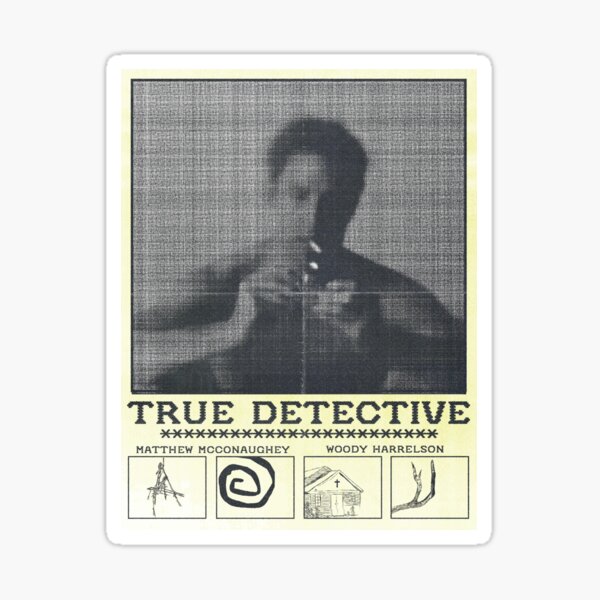 Item preview, True Detective Season 1 Poster Matthew McConaughey Woody Harrelson  designed and sold by adeleallene.