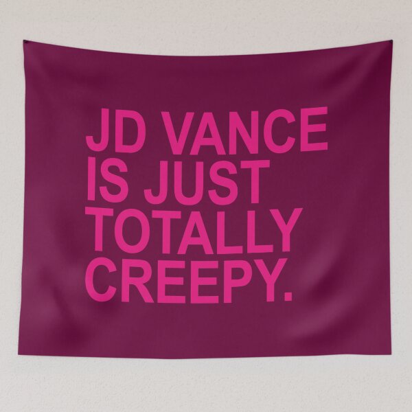 Item preview, JD Vance is just totally creepy - berry edition designed and sold by Thelittlelord.