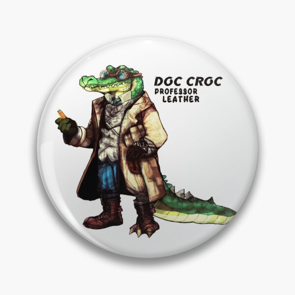 Item preview, Doc Croc - Crocodile Scientist designed and sold by MichaelGrinberg.