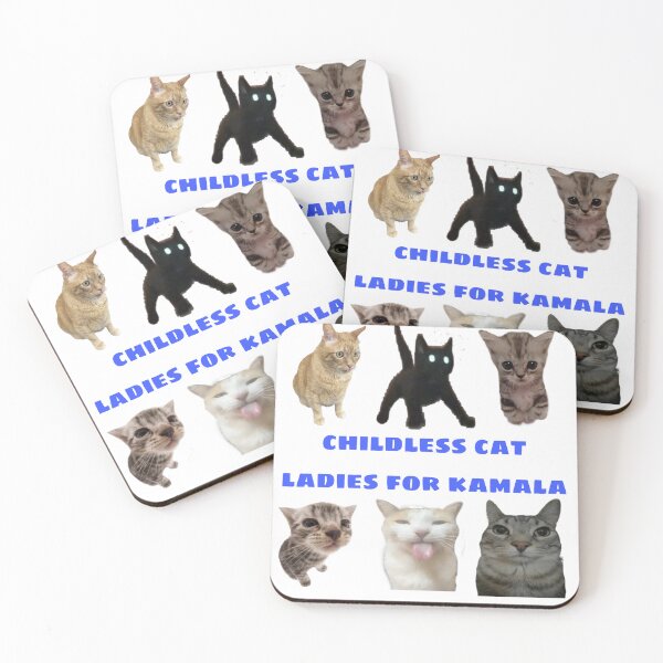 Item preview, Childless Cat Ladies for Kamala silly cat edition designed and sold by PositiveVibes02.