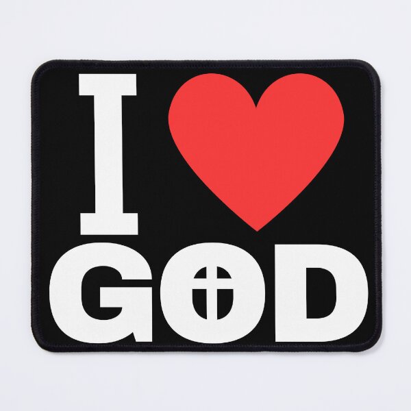 Item preview, I Love God Centered Cross designed and sold by 3nityoneart.