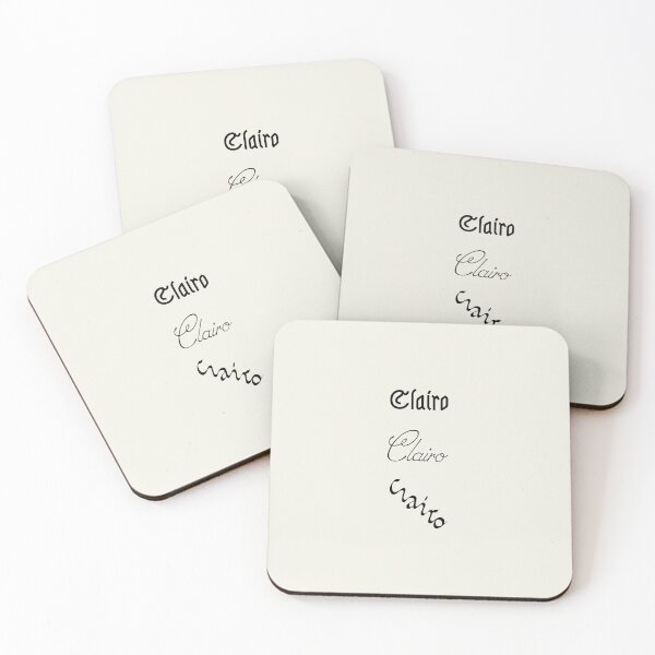 Item preview, Clairo Album Logos in Black Sticker Pack designed and sold by aestheticqueen.