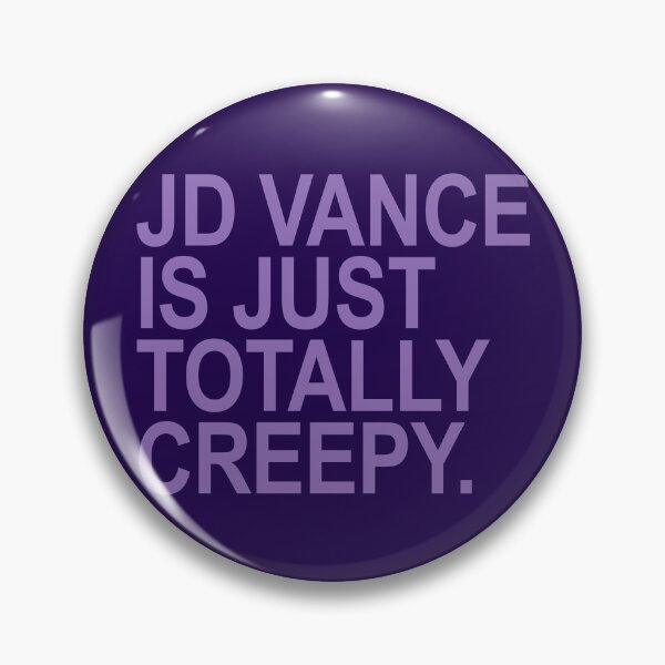 Artikelvorschau, JD Vance is just totally creepy - lilac edition entworfen und verkauft von Thelittlelord.