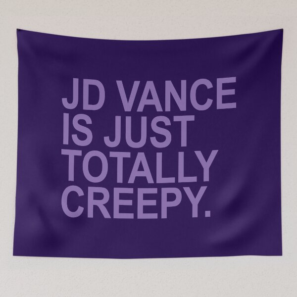 Item preview, JD Vance is just totally creepy - lilac edition designed and sold by Thelittlelord.