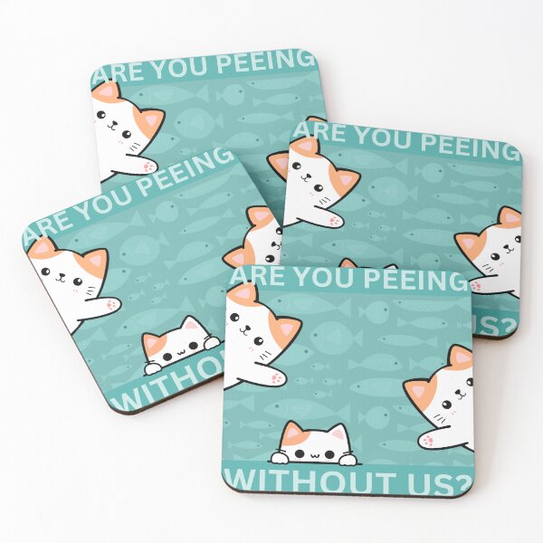 Item preview, Are You Peeing | Cats designed and sold by AnAwkwardOtter.