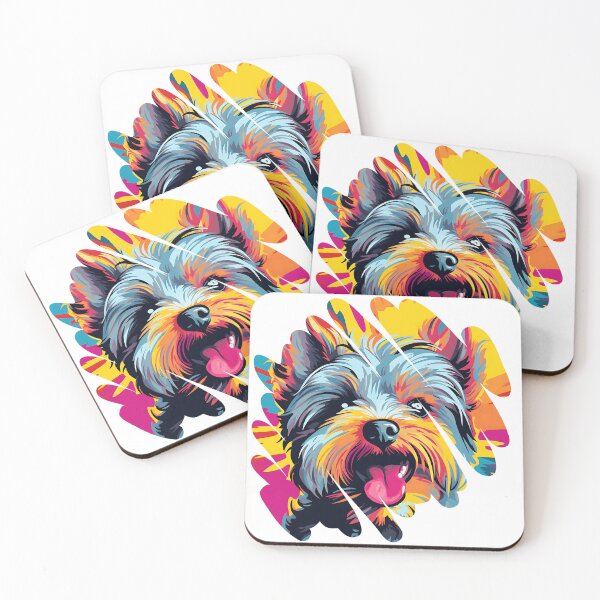 Item preview, Yorkshire Terrier Pop Art | Vibrant Dog Lover designed and sold by Tee Nook.