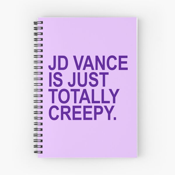 Aperçu de l'œuvre JD Vance is just totally creepy - purple edition créée et vendue par Thelittlelord.