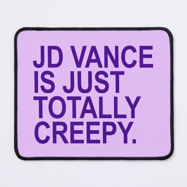 Artikelvorschau, JD Vance is just totally creepy - purple edition entworfen und verkauft von Thelittlelord.