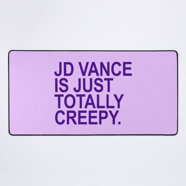 Item preview, JD Vance is just totally creepy - purple edition designed and sold by Thelittlelord.