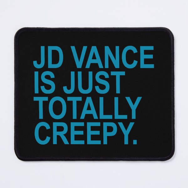 Item preview, JD Vance is just totally creepy - teal edition designed and sold by Thelittlelord.