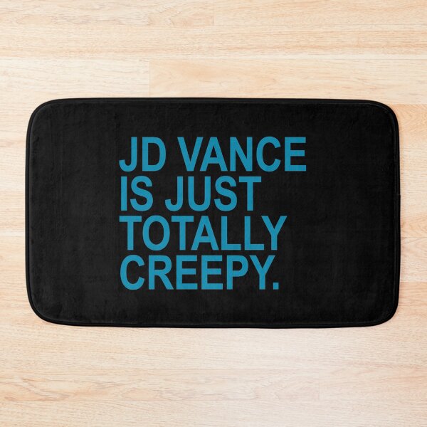 Item preview, JD Vance is just totally creepy - teal edition designed and sold by Thelittlelord.