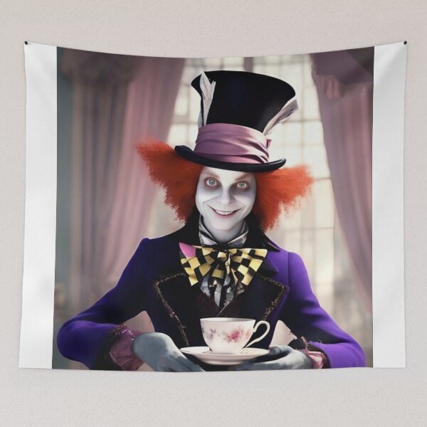 Item preview, Mad Hatter having tea time. designed and sold by jamiestarr.