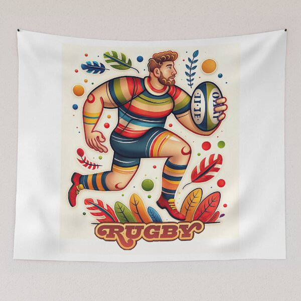 Item preview, Poster Print Wall Art T-Shirt design - Sports: Rugby designed and sold by ForeverPrintsOK.