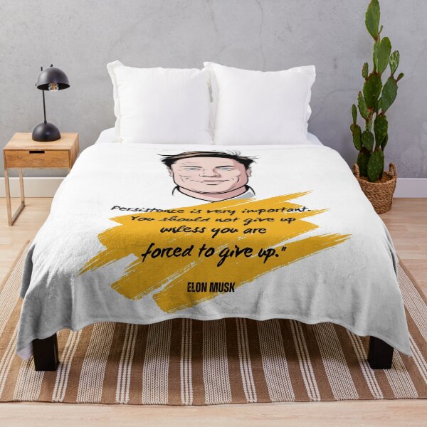 Item preview, Elon Musk inspirational quote designed and sold by Enea Kelo.
