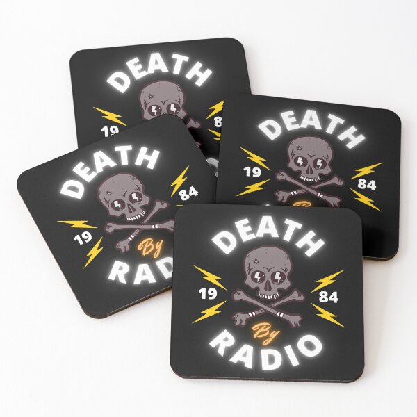 Item preview, Death by Radio 1984 designed and sold by NerdyNoveltees.