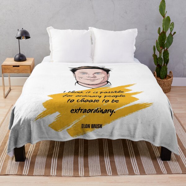 Item preview, Elon Musk inspirational quote designed and sold by Enea Kelo.