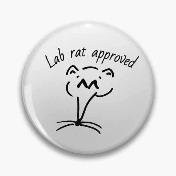 Item preview, Lab rat approved! (Black) designed and sold by MicroMarket.