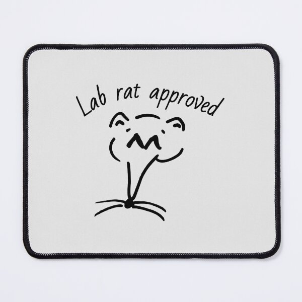 Item preview, Lab rat approved! (Black) designed and sold by MicroMarket.