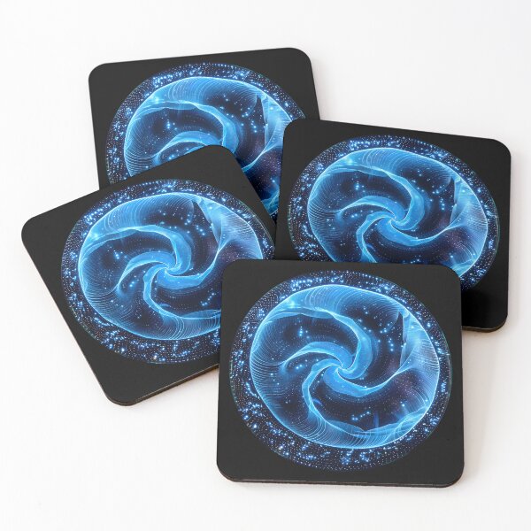 Item preview, Neon Spirograph Galactic Dreams designed and sold by AI-Only Creations.
