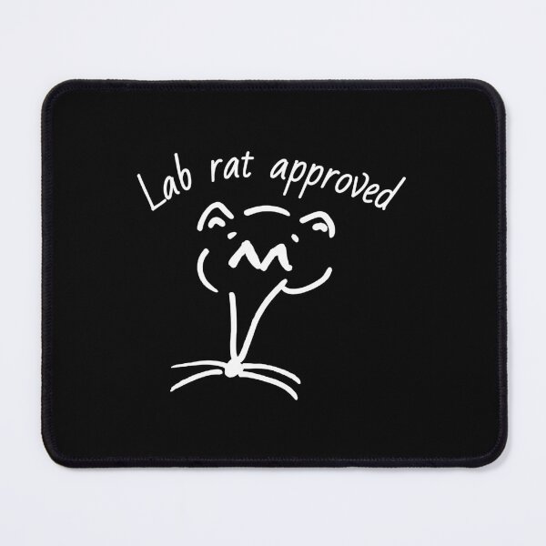Item preview, Lab rat approved! (White) designed and sold by MicroMarket.