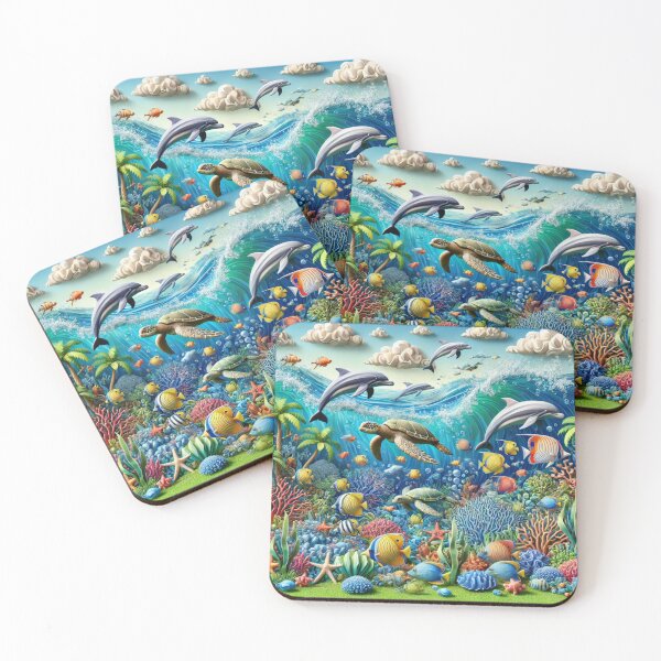 Item preview, Oceans Alive Magical Ecosystem designed and sold by WildVista.