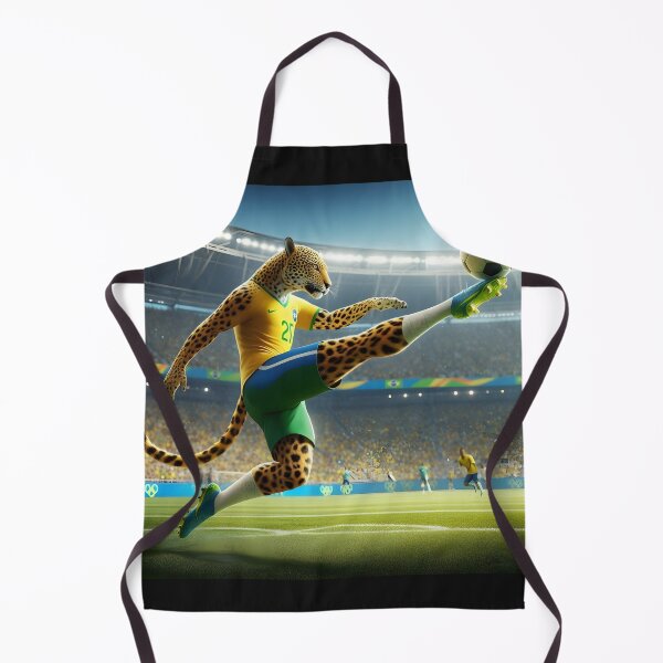 Item preview, Brazil Athlete Jaguar Olympics designed and sold by GalleryBrisArt.