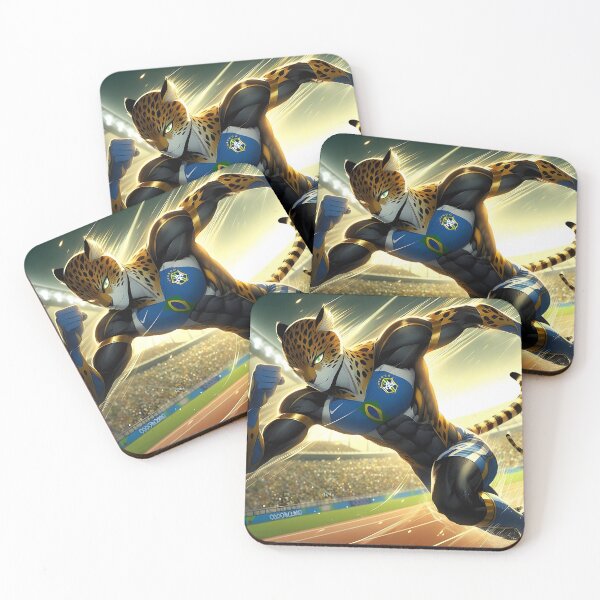 Item preview, Brazil Athlete Jaguar Olympics designed and sold by GalleryBrisArt.