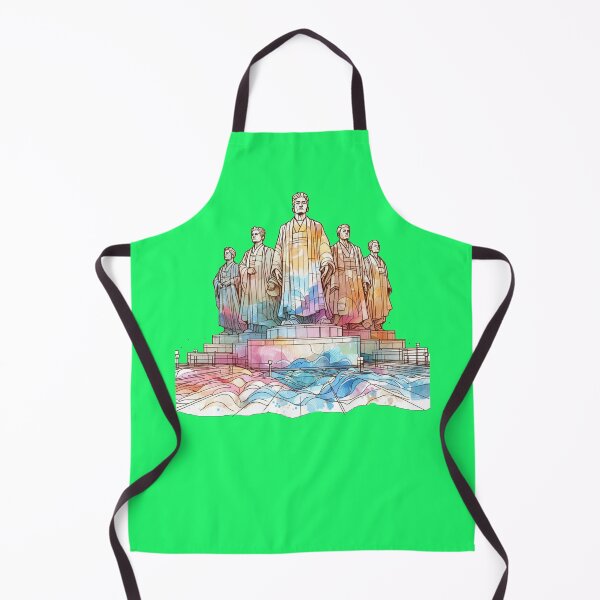 Item preview, 3D Sketch Korean Monuments Art , designed and sold by PaintMeWorld.