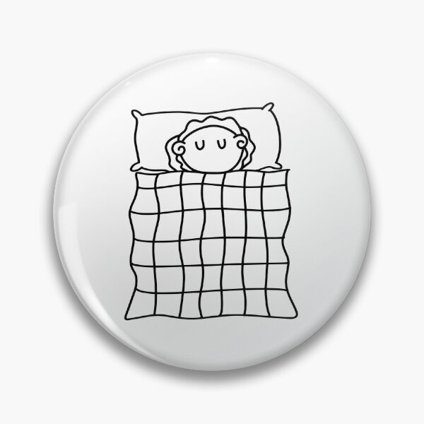 Item preview, Line Art of a Sheep Sleeping with a Blanket | Cute Character | Minimalist Design designed and sold by RM-Journey.