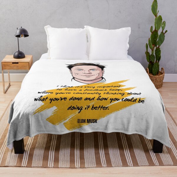 Item preview, Elon Musk inspirational quote designed and sold by Enea Kelo.