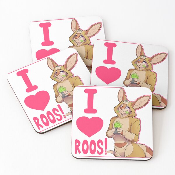 Item preview, I Love Kangaroos! designed and sold by FoxinuhhBox.