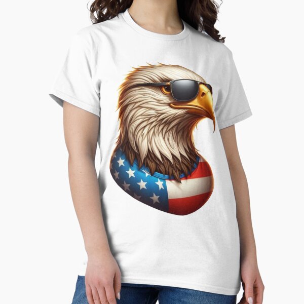 Item preview, Patriotic Eagle in Sunglasses designed and sold by FugitiveLJ27.